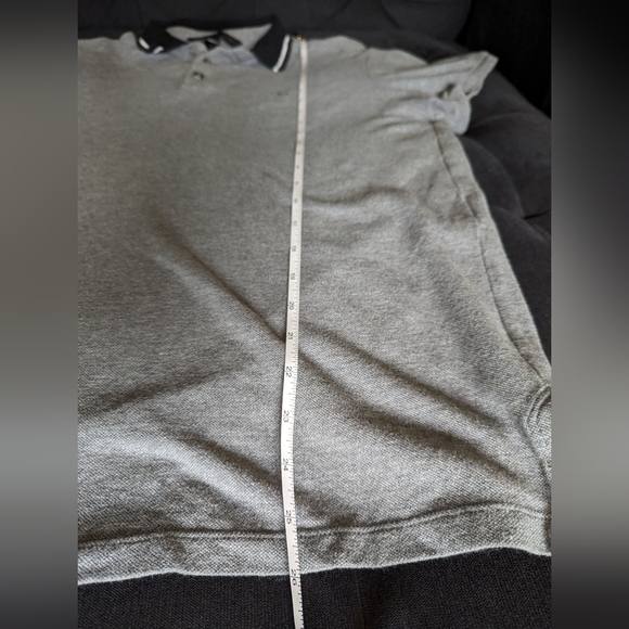 💙 MARC JACOBS 💙 Grey + Black Men's Polo - Picture 5 of 5